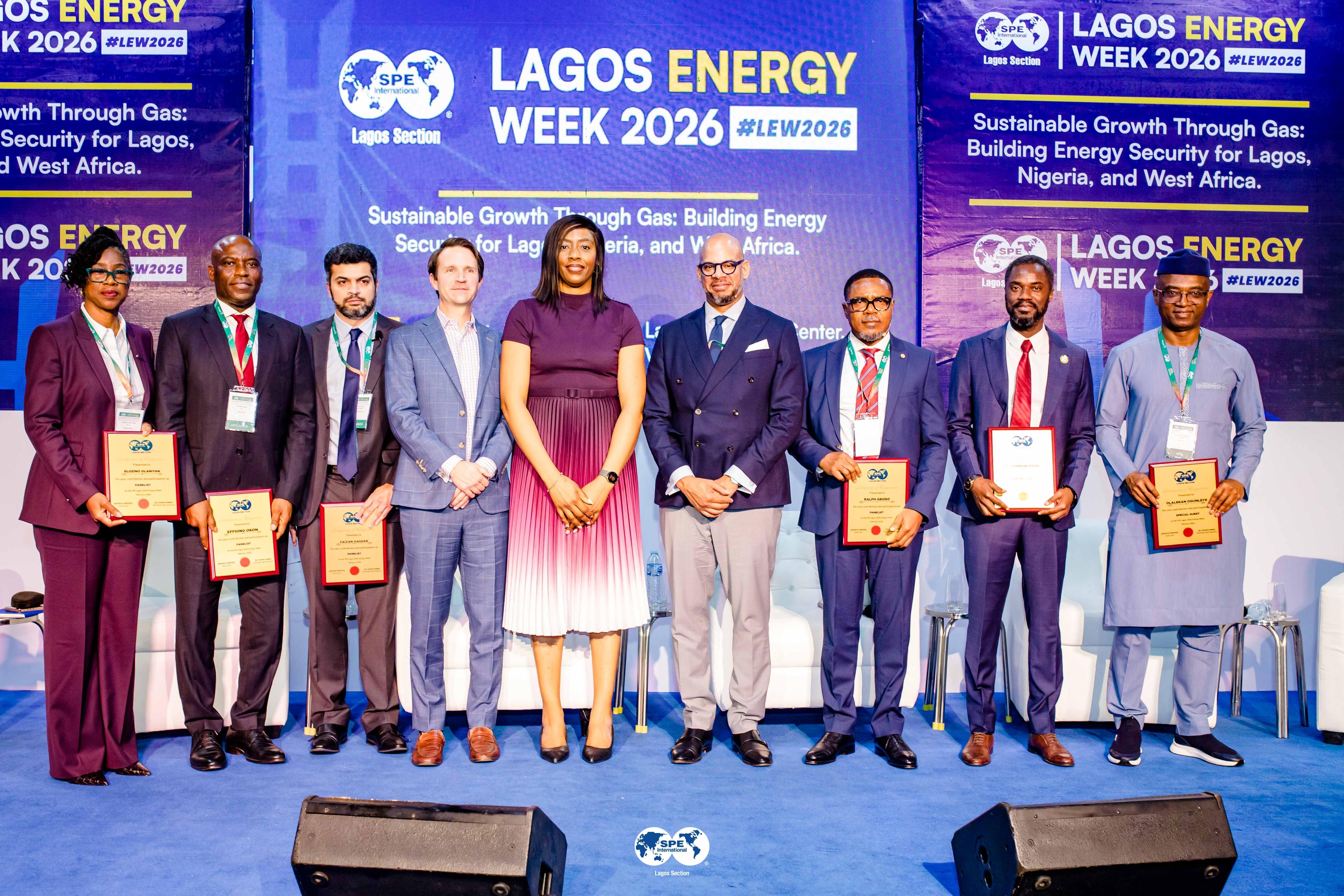 Speaker plaque presentation