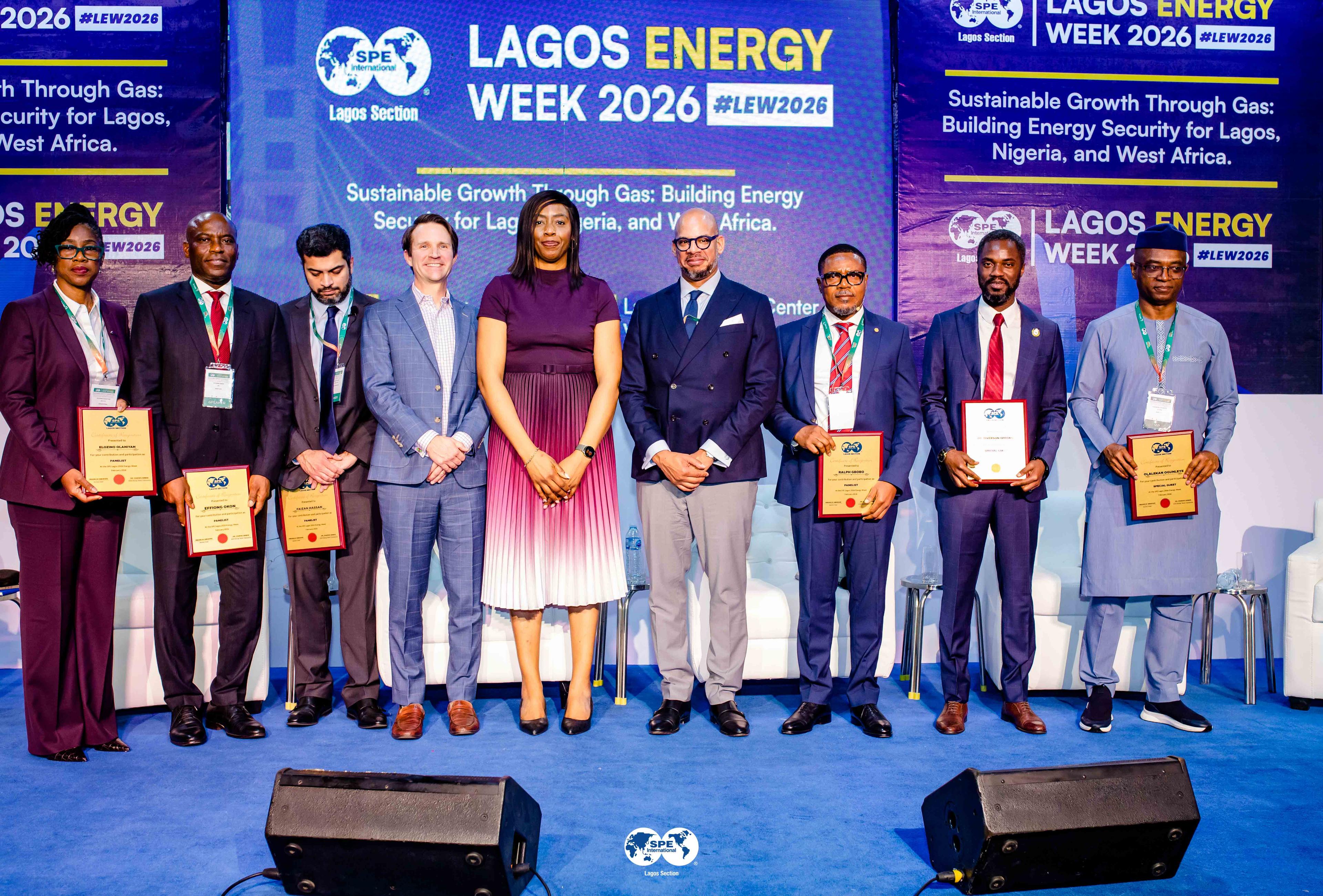 Speaker plaque presentation